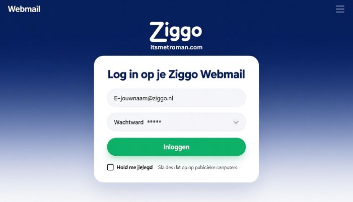 ziggo webmail inloggen